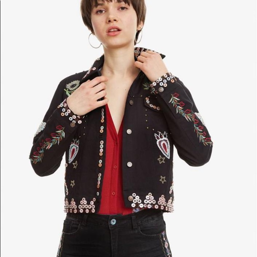 Desigual Women's Chaq Ferrara Embroidered …